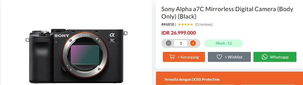 harga a7c