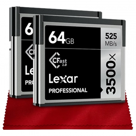 Jual Lexar 64GB Professional 3500x CFast 2.0 Memory Card Harga Terbaik