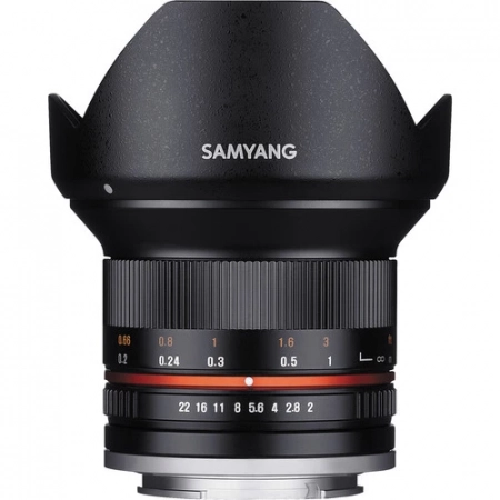 Samyang 12mm f2.0 NCS CS Lens for Sony E (APS-C) (Black)