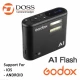 Flash multifungsi GODOX A1 Kini bisa di kendalikan dari smartphone Dengan sistem Operasi ANDROID.  &nbsp;  &nbsp;    &nbsp;  Bagi yang Belum mengetahui