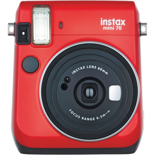 Fujifilm Instax Mini 70 Instant Film Camera Red