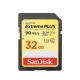 Sandisk Extreme SDHC UHS-I Card 32GB 90MB/s U3 V30 4K UHD BND