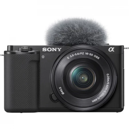 Sony ZV-E10 Mirrorless Camera with 16-50mm Lens Black