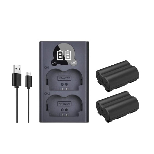 Avangarde Charger kit W235S Battery 2pcs and DL-W235S charger