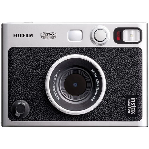 Fujifilm Instax Mini Evo Hybrid Instant Film Camera Black