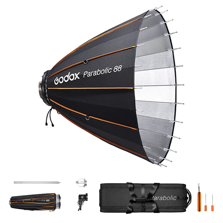 Godox P88KIT Parabolic Light Focusing System Kit