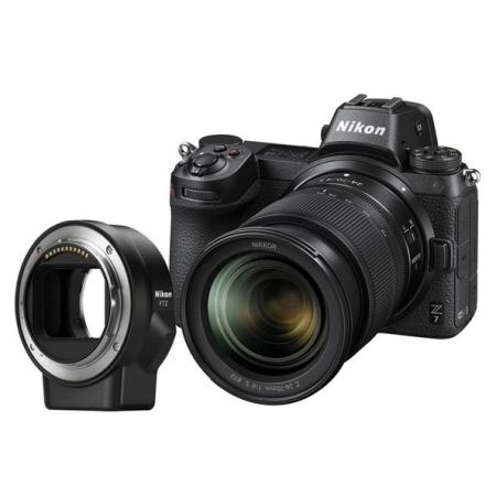 Nikon Z7 Mirrorless Digital Camera with 24-70mm Lens and FTZ Mount Adapter