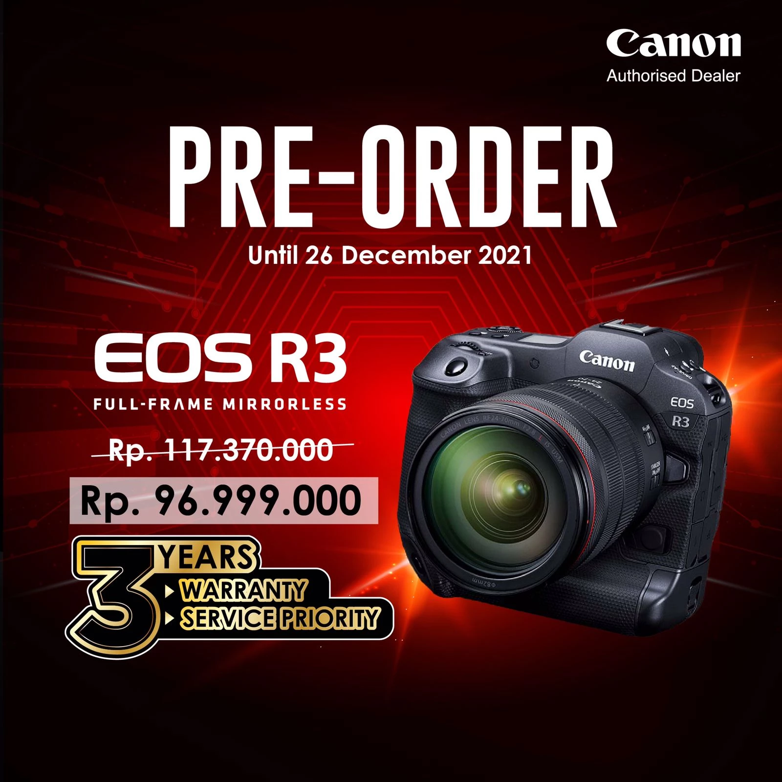 pre order canon r3