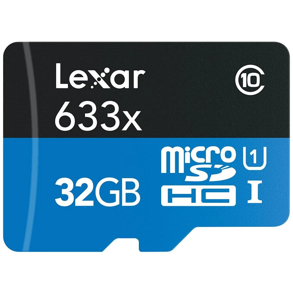 Lexar 32GB High-Performance 633x microSDXC UHS-I Memory Card
