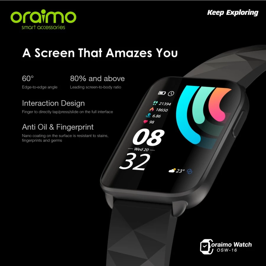 Oraimo smart watch osw 16 price Clearance