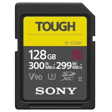 Sony 128GB SF-G Tough Series UHS-II SDXC Memory Card