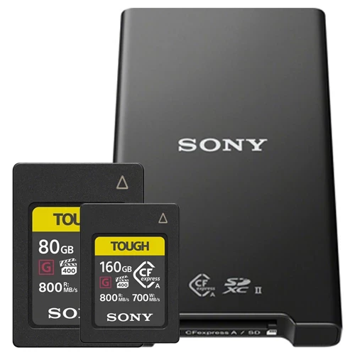 Jual Sony 80GB & 160GB CFexpress Type A TOUGH Memory Card with
