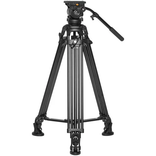 EImage EG05A2 Two-Stage Aluminum Tripod Kit with GH05 Fluid Head