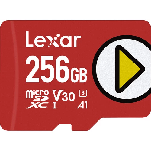 Lexar Play 256GB Micro SD UHS I for Gaming