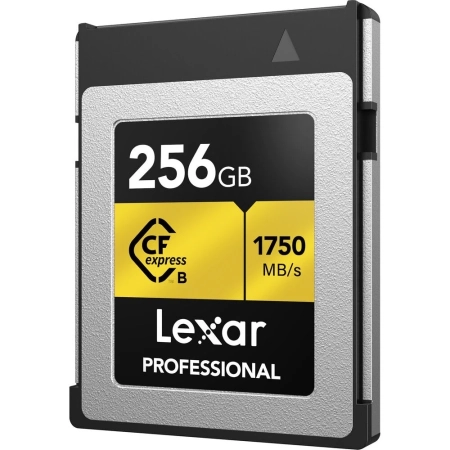 Lexar 256GB Professional CFexpress Type-B Memory Card GOLD