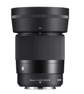 Sigma 30mm f1.4 DC DN Contemporary Lens for Fujifilm X