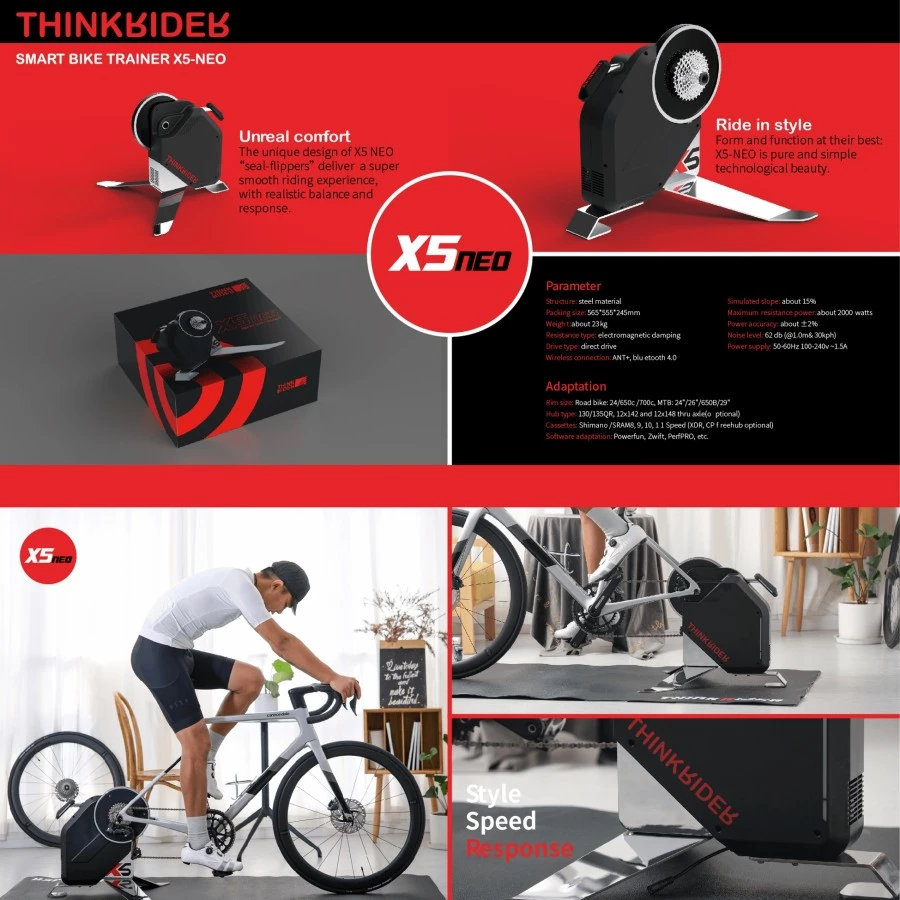 ThinkRider X5-2 Neo Paket Thinkrider X5 Neo Smart Trainer +
