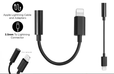 GODOX GAC-IC6 3.5mm - Lightning オーディオケーブル iPhone対応 Jual Godox Gac-ic6 3.5mm To Lightning Connector For Movelink