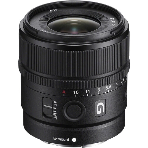 Sony E 15mm f1.4 G Mirrorless Lens