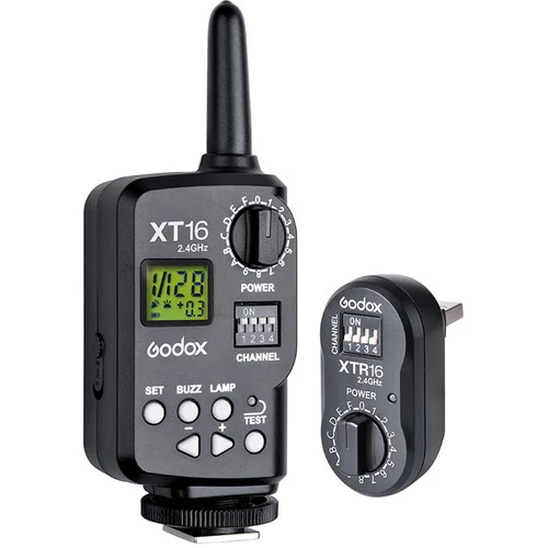 Godox XT-16 Wireless Power Control Flash Trigger (Transmitter and Receiver)