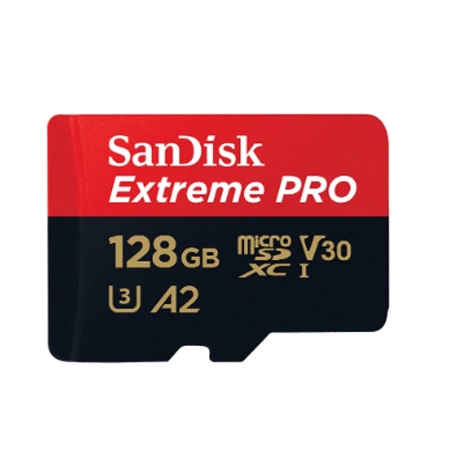 SanDisk microSDXC Extreme Pro UHS-I 128GB R200MBs W90MBs
