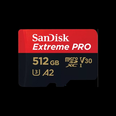 SanDisk microSDXC Extreme Pro UHS-I 512GB R200MBs W140MBs