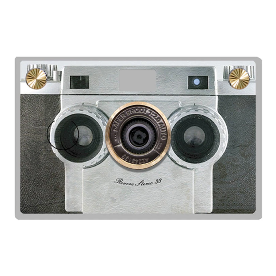 Paper Shoot Paper Camera Vintage Series 1953 R CASE ONLY