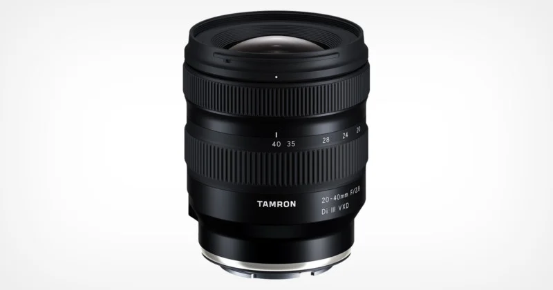 Tamron telah mengumumkan bahwa mereka sedang mengembangkan Lensa 20-40mm f/2.8 Di III VXD baru untuk kamera Sony E-Mount. Tamron mengatakan itu akan menjadi yang terkecil dan teringan di kelasnya dan mendukung aplikasi foto dan video.