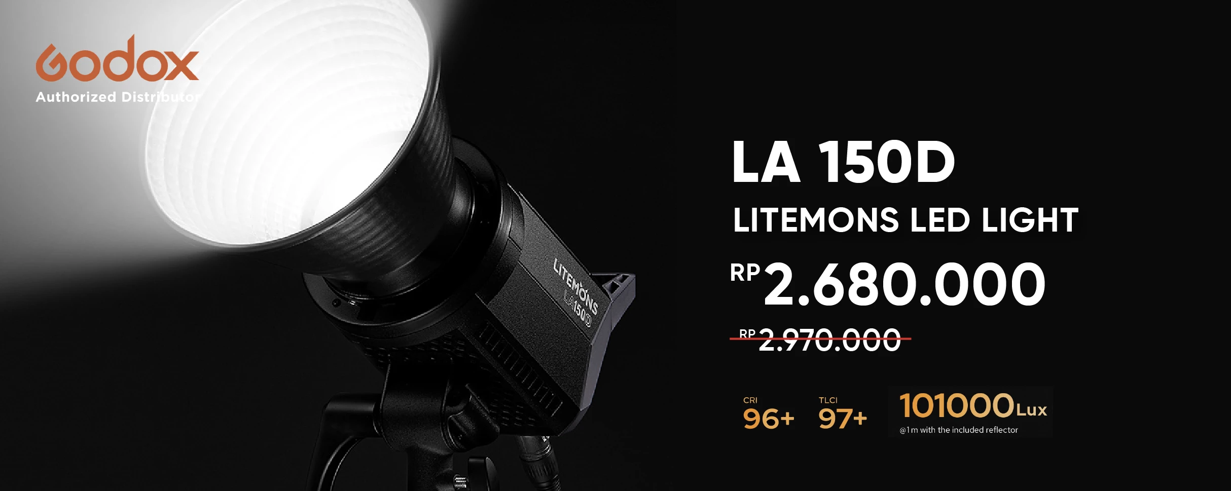Godox LA150D Litemons LED Light