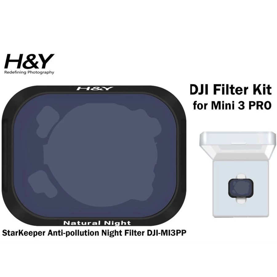 H&Y DJI Filter for Mini 3 PRO StarKeeper Anti-pollution Night Filter DJI-MI3PP