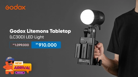 [#11705] Godox Litemons Tabletop LC30D LED Light