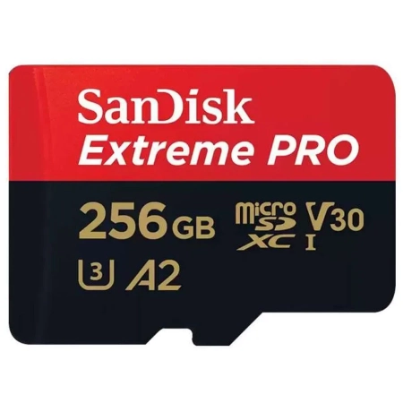 SanDisk microSDXC Extreme Pro UHS-I 256GB R200MBs W140MBs