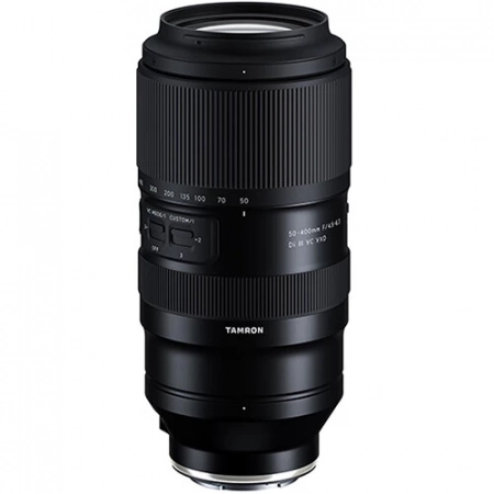 Tamron 50-400mm f/4.5-6.3 Di III VC VXD Lens for Sony FE Mount