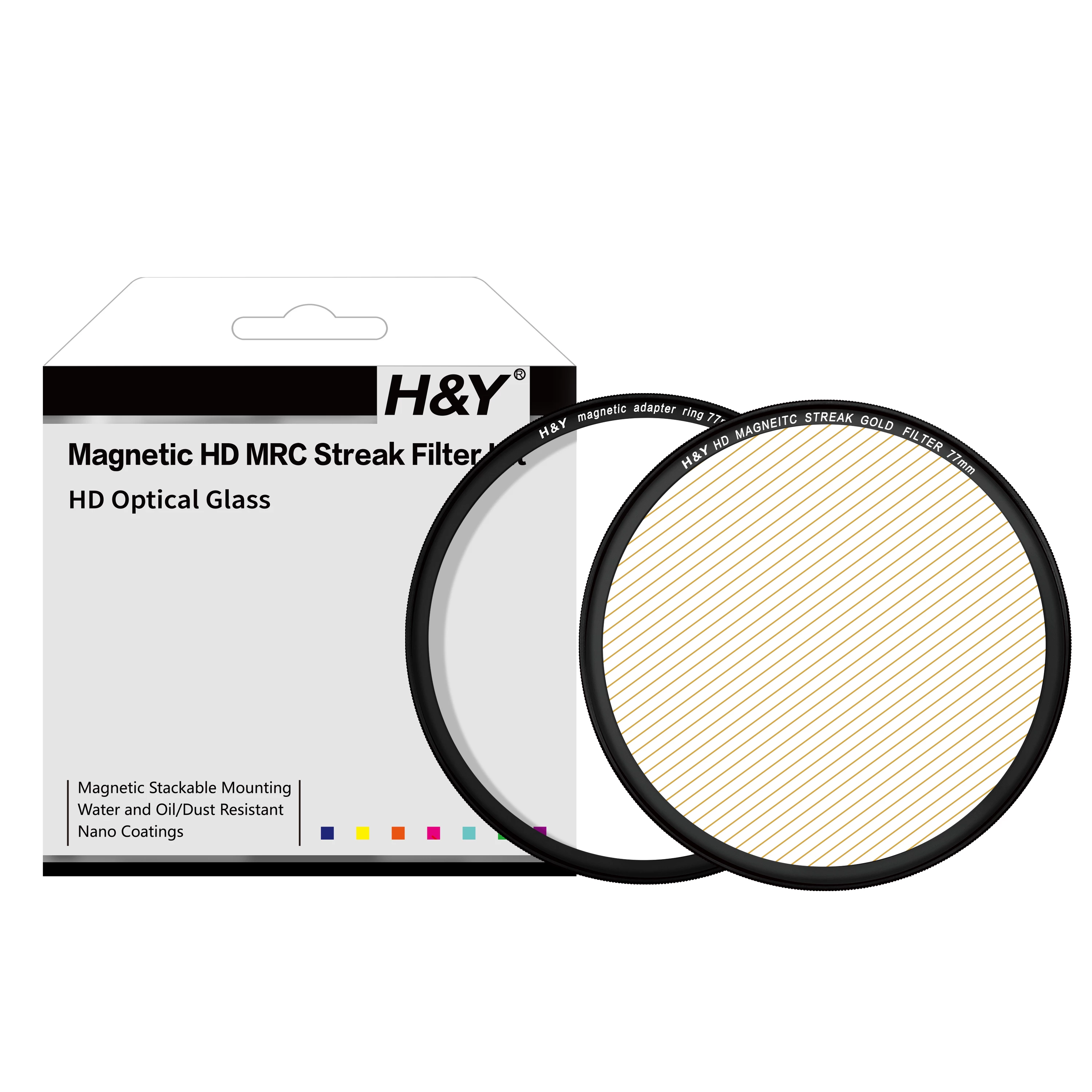 H&Y Magnetic Streak-Gold Filter Kit 82mm (MS-G82)