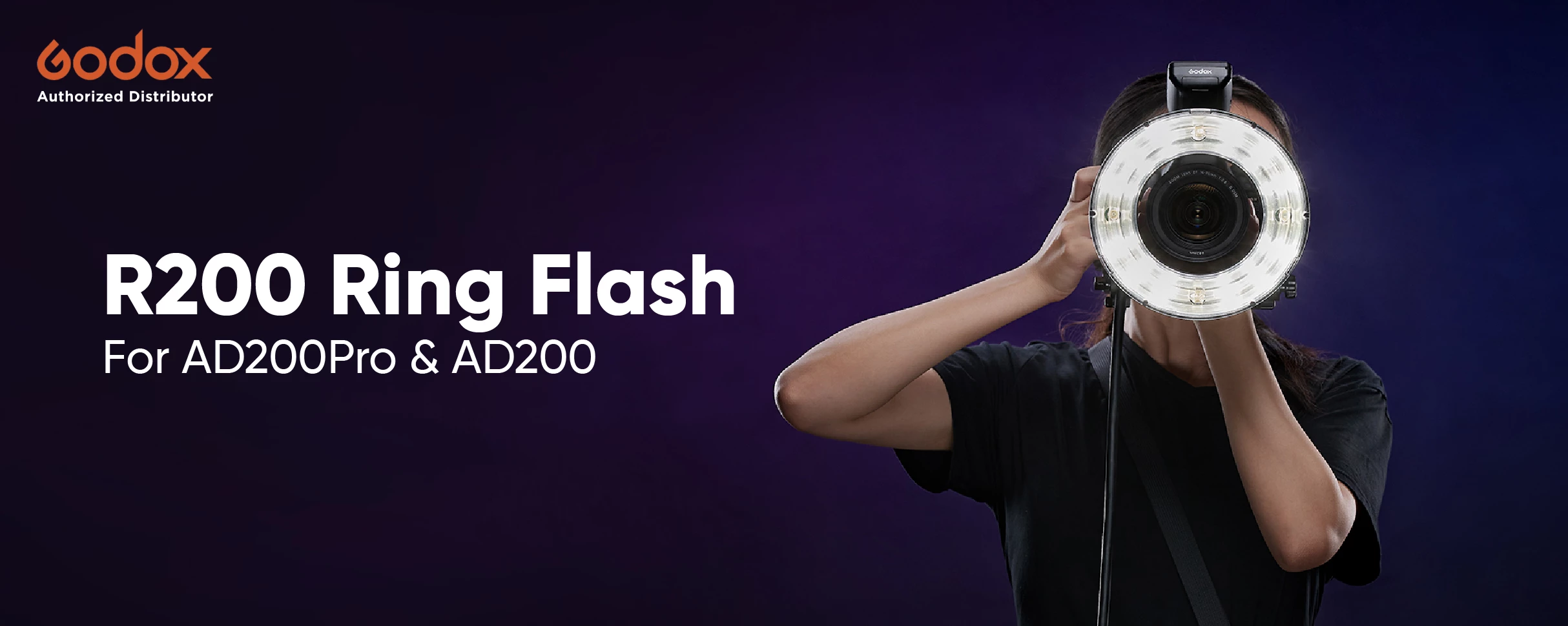 Godox R200 Ring Flash Head for AD200/AD200Pro