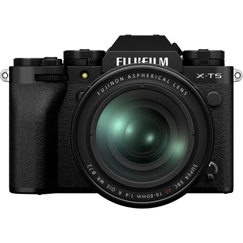 Fujifilm X-T5 Mirrorless Camera with 16-80mm Lens (Black)