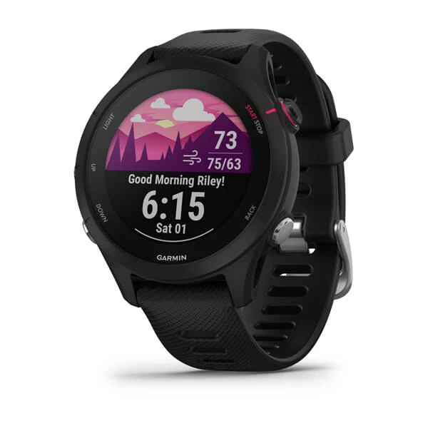 Garmin Forerunner 255S Music, Sport SmartWatch WiFi, GPS, Black, Rabbit