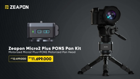 [#12310] Zeapon Micro2 Plus PONS Pan Kit: Motorized Micro2 Plus+PONS Motorized Pan Head