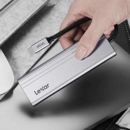 Lexar H31 7in1 USB C Hub HDMI SD microSD Power Delivery 100W