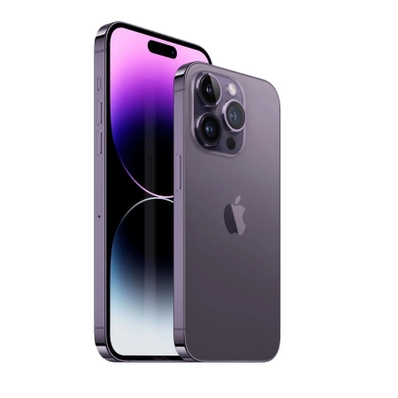 Jual Apple iPhone 14 Pro Max 128GB Deep Purple MQ1F3PA/A