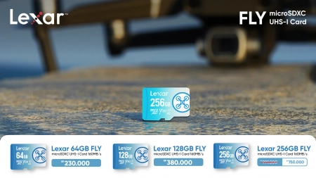 [#11572] Lexar 64GB FLY microSDXC UHS-I Card 160MB/s