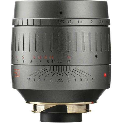 TTArtisan 50mm f0.95 Lens for Leica M-Mount Titanium