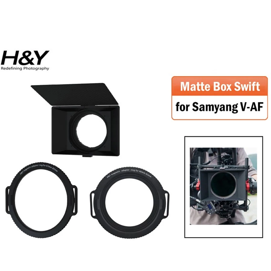 H&Y Paket Matte Box Swift for Samyang V-AF