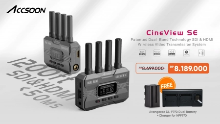 [#12340] Accsoon CineView SE wireless video transmission system