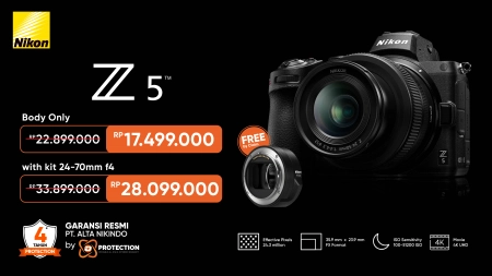 [#8358] Nikon Z5 Mirrorless Digital Camera Body Only