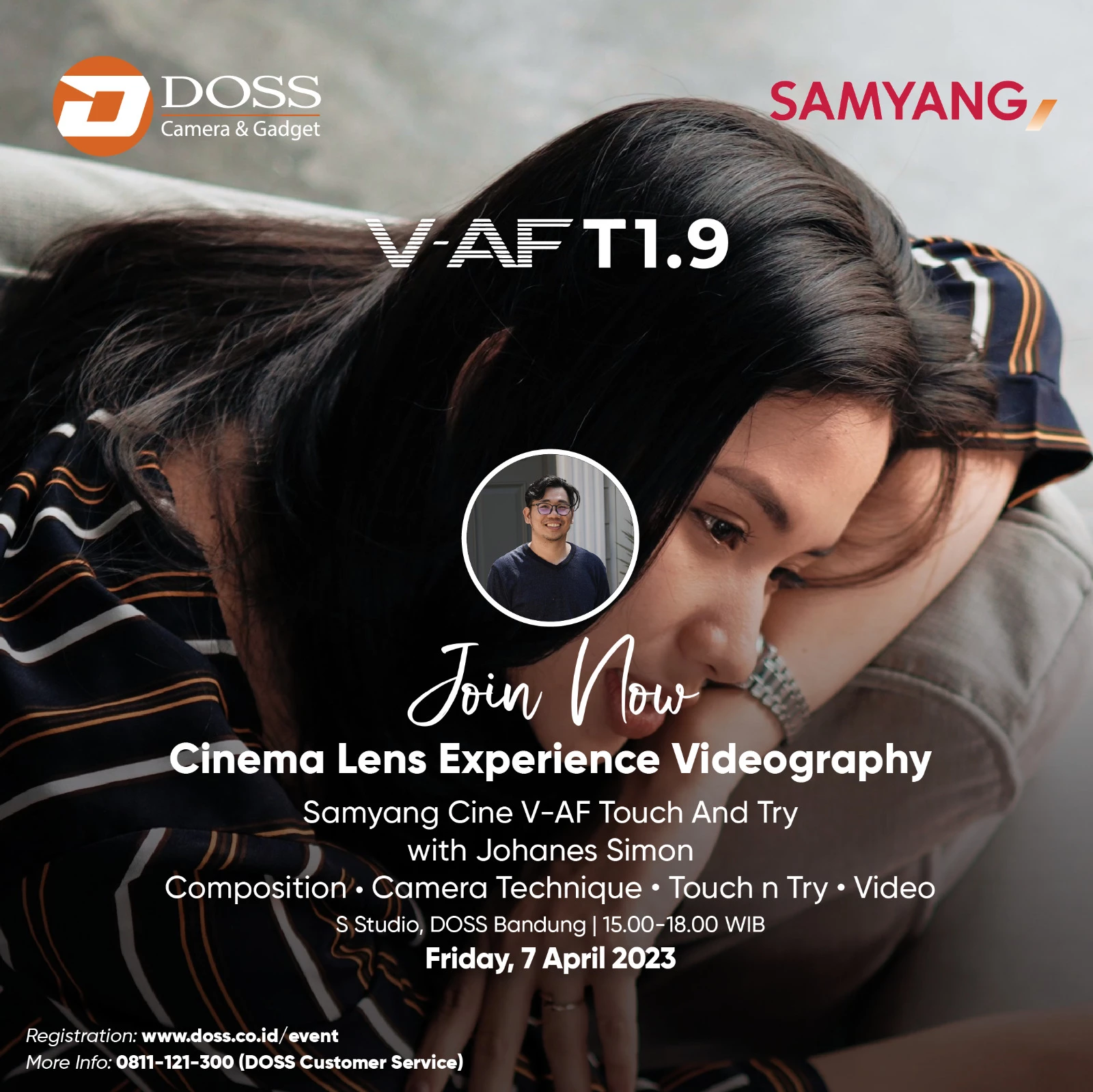 Samyang Cine V-AF Touch & Try with Johanes Simon