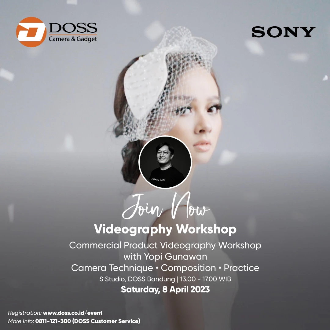 Commercial Product Videography Workshop with Yopi Gunawan