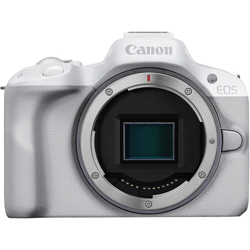 Canon EOS R50 Mirrorless Camera Body Only White