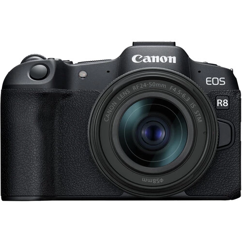 Canon EOS R8 Mirrorless Camera with RF 24-50mm f4.5-6.3 IS STM Lens