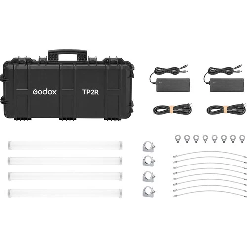 Godox Knowled TP2R-K4 Pixel Tube Light (60cm, 4-Light Kit)